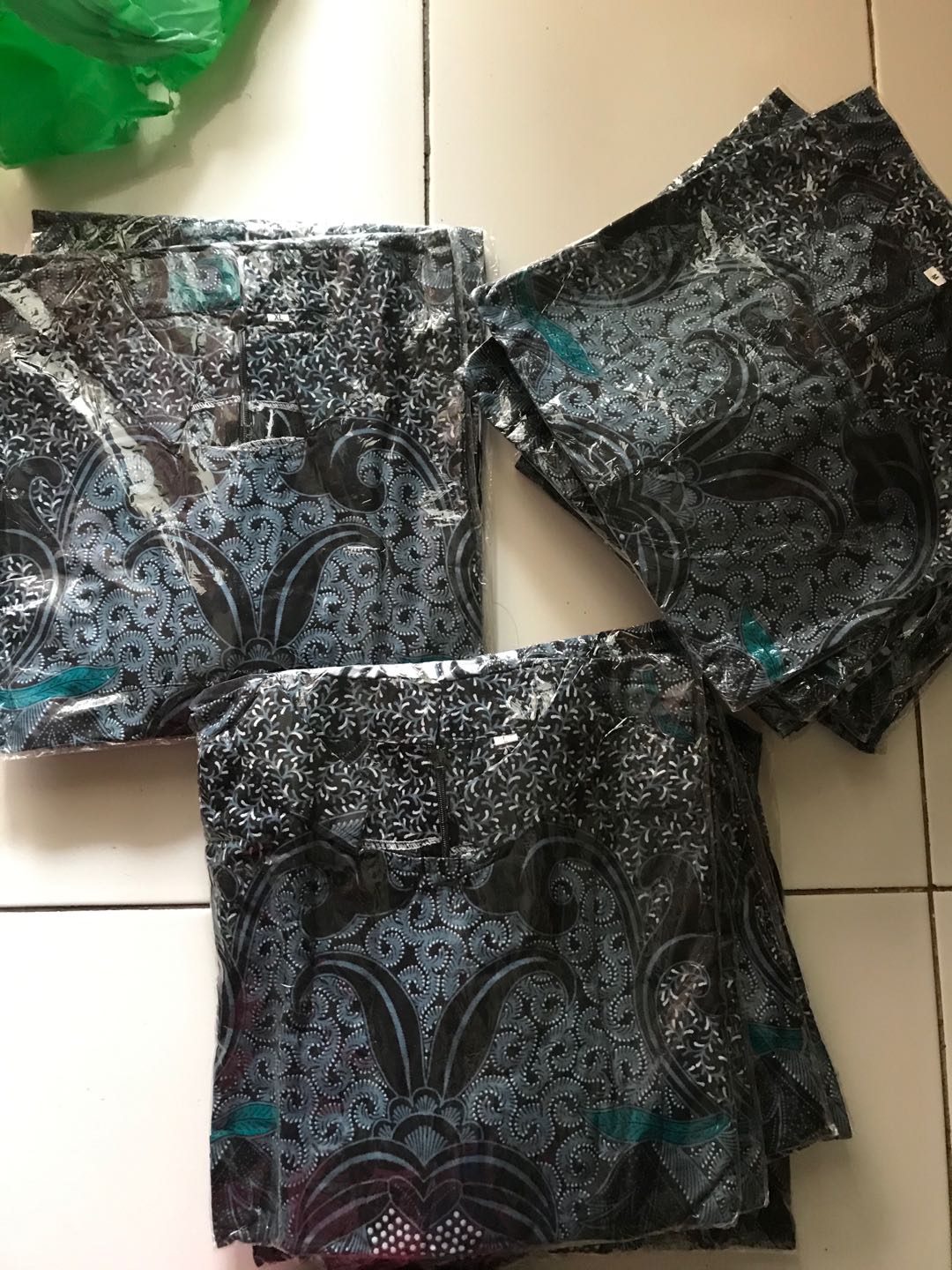 Batik Tunik Kenonggo Abu Abu 55