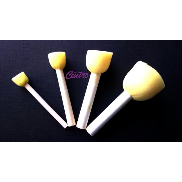 

Dijual Foam Brush Stamp - Kuas Busa Lukis Isi 4 Decoupage Brush Free ongkir