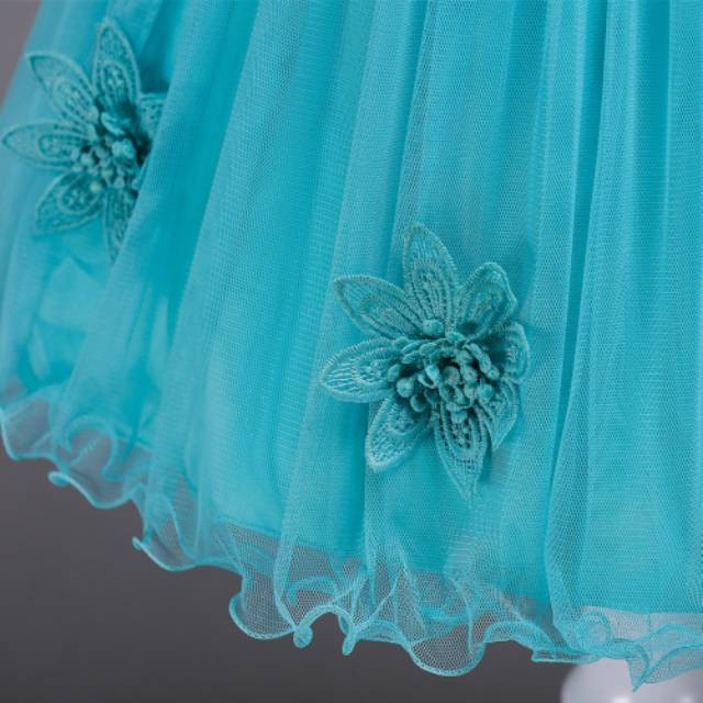 Gaun Anak - Korea Import Ulang Dress Gaun Dress 81027 Anak Pink Tahun Pesta Tosca
