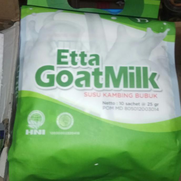 

ETTA GOAT MILK SUSU KAMBING BUBUK " HNI HPAI