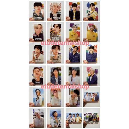 PC BTS Bangtan Photocard Transparan Ver. 2