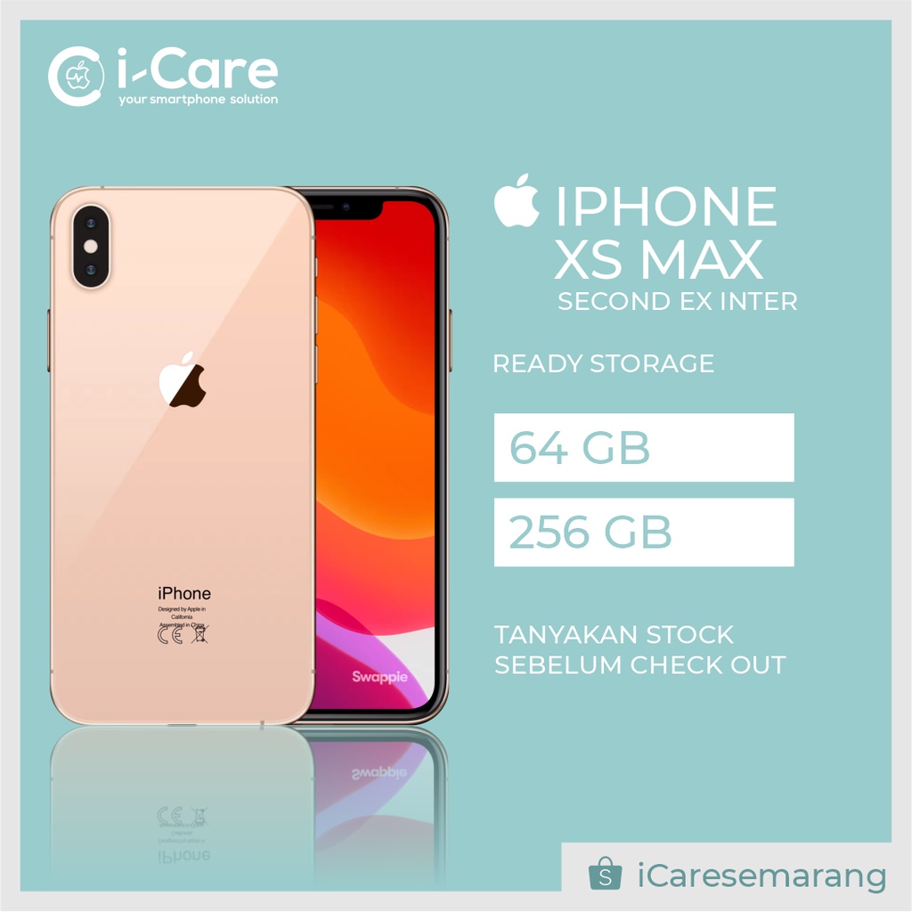 iphone xsmax 64GB second original fullset