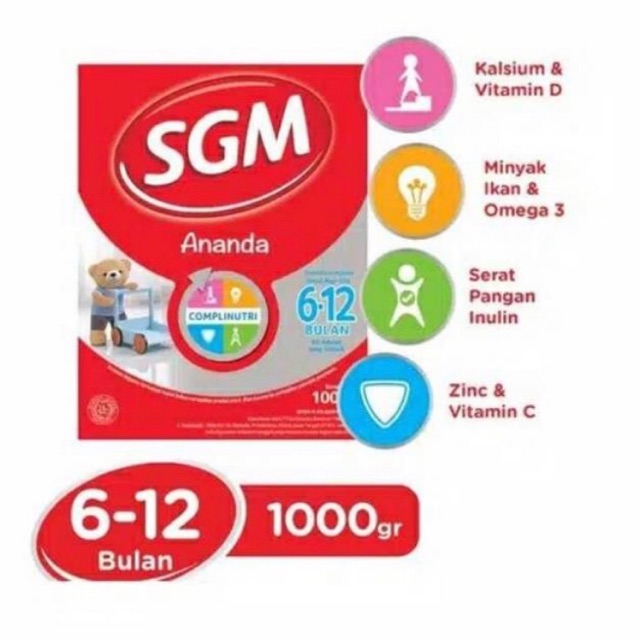 SGM 6-12 bulan 1000gr