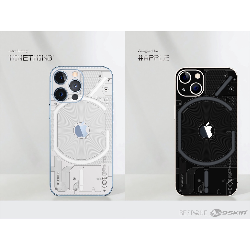 9skin custom design like nothing phone 1 Ninething skin all type HP