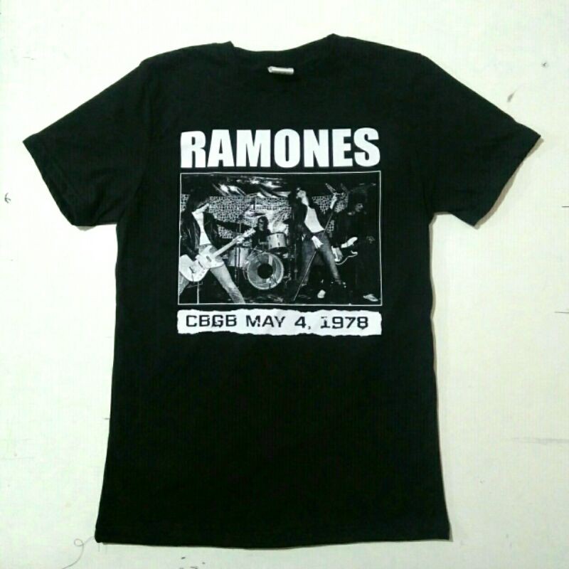 T Shirt Ramones - Cbgb 1978