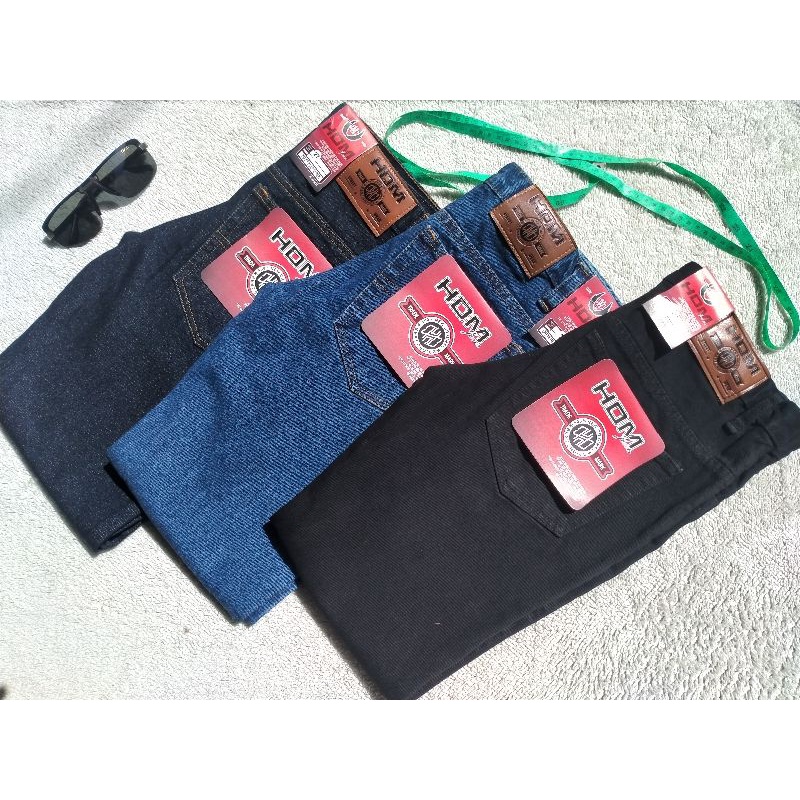 Denim Celana Jeans Pria Standar Merk HDM