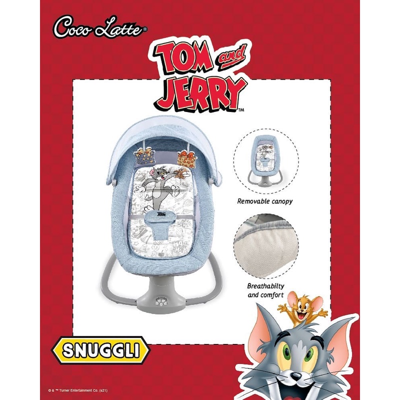 Bouncer Swing Cocolatte Snuggli Tom and Jerry