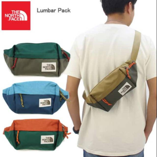 The North Face Lumbar Pack | Shopee 