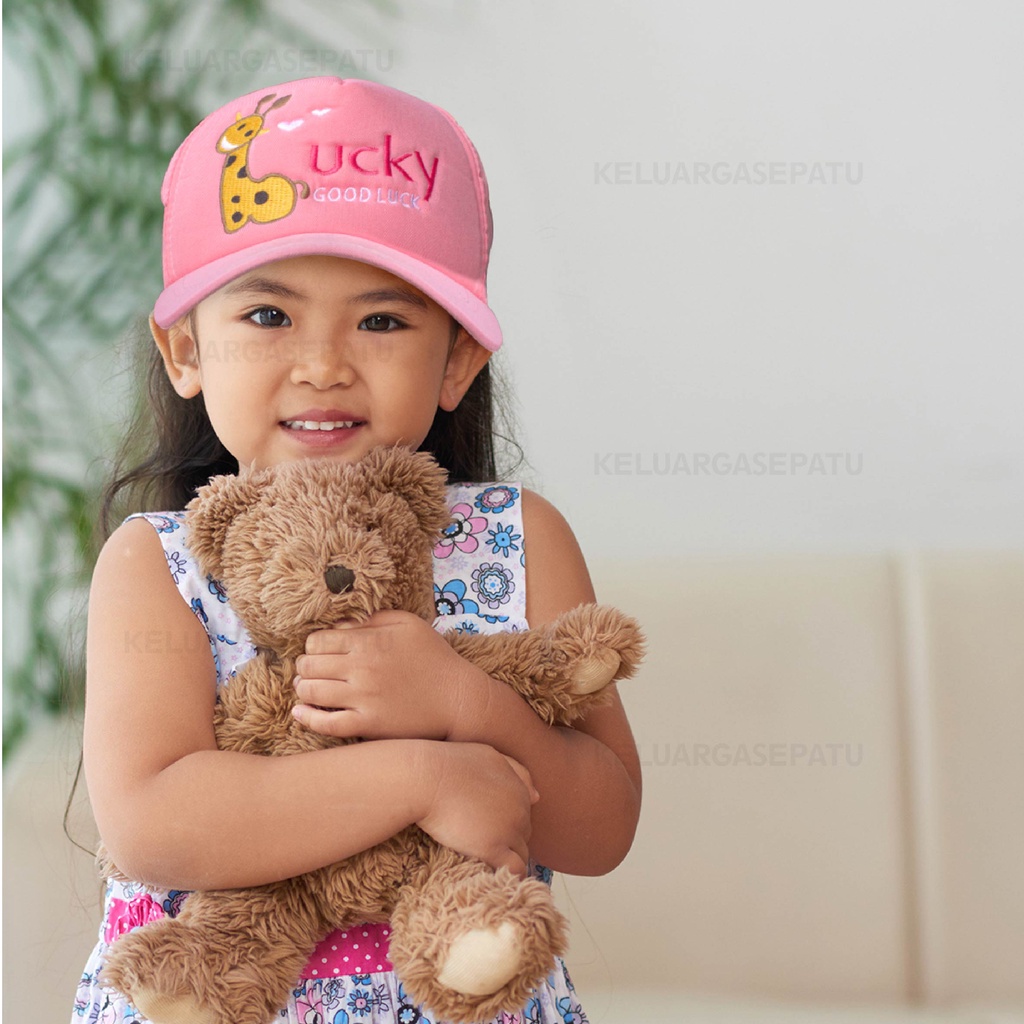 TOPI ANAK GOOD LUCKY JERAPAH ANAK TOPI ANAK LUCU TOPI ANAK COWO TOPI ANAK CEWE TOPI ANAK LUCU MURAH TOPI ANAK GOODLUCK QUALITY TOPI / TOPI ANAK LUCKY