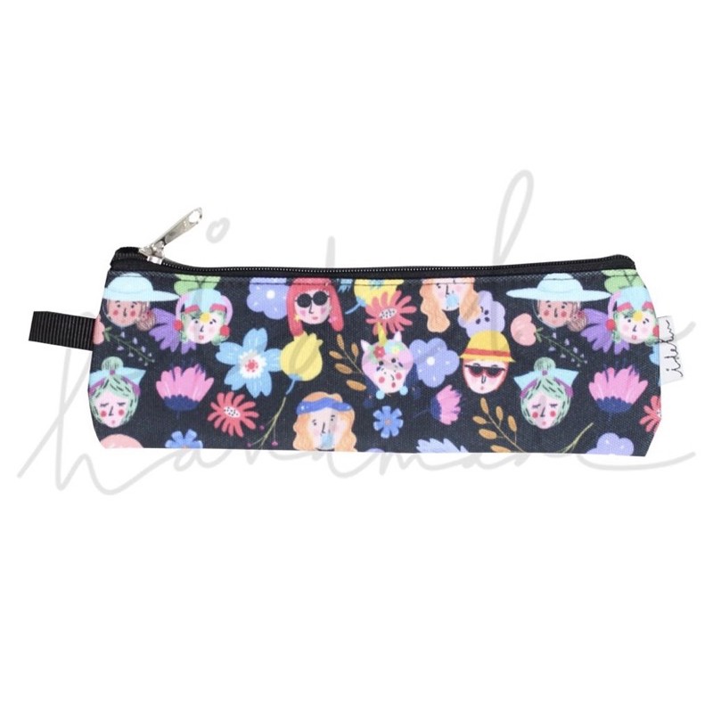 

Black Faces Pencil Case