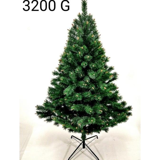 

Pohon Natal PINUS Polos 60 cm 90 cm 120 cm 1.5m 2m Pine Christmas Tree - 3 ft 90 cm ---Terbaru---