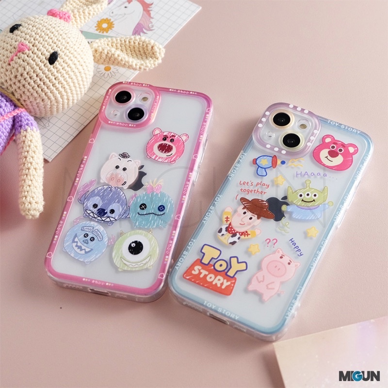 New! Cartoon Case - Softcase Fullcover for iPhone 7 8 SE2020 7plus 8plus X XS XR XSMAX 11 12 13 MINI PRO PROMAX 14 14PLUS 14PRO 14PROMAX