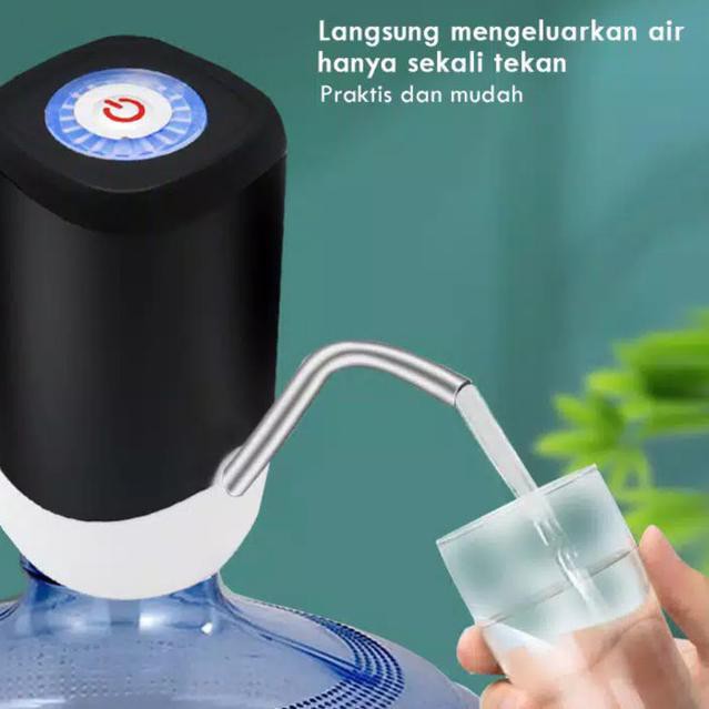 PROMO PRODUK Pompa Galon Elektrik Listrik awet bagus Portable Rechargeable USB Water Pump Termurah