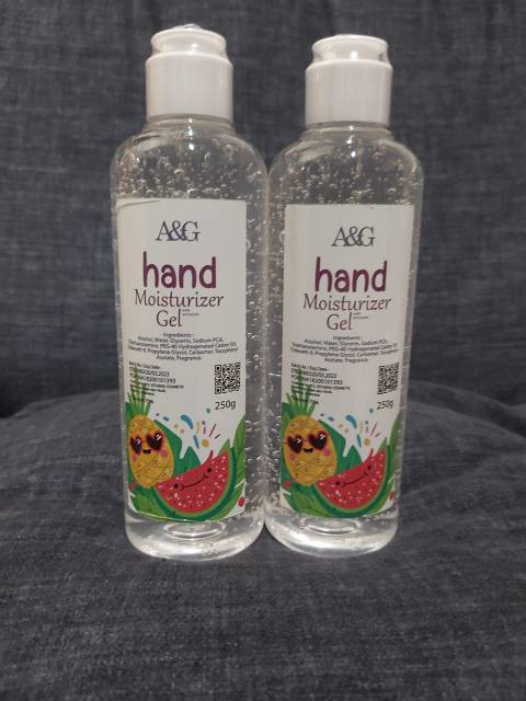 A&amp;G hand sanitizer anti Bacterial antiseptic 100 ml, 250 ml