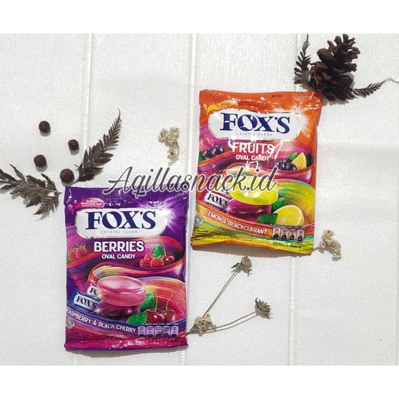 

Permen foxs 125gr