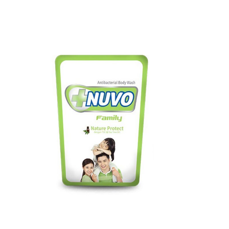 (Refill 60ml) Nuvo Family Body Wash / Sabun Cair(Mild Protect/Nature /Care Protect/Fresh Protect)