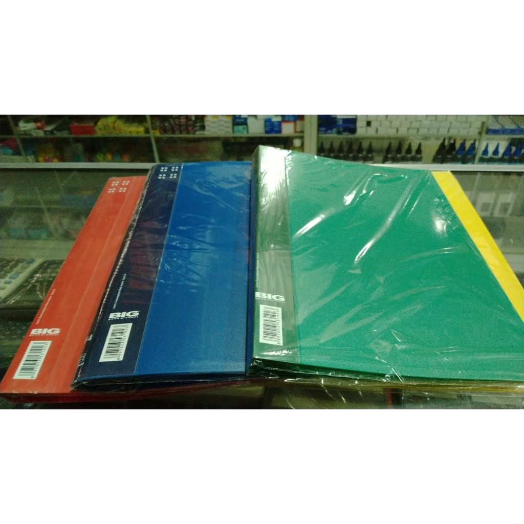 

CLEAR HOLDER / TEMPAT DOKUMEN BIG 8805 F4/FOLIO ISI 20 LEMBAR