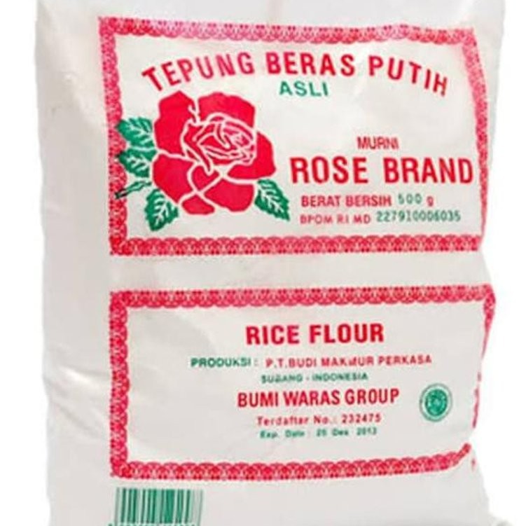 

Tepung Beras Putih Rose Brand Kemasan Isi 500 Gram Rahmat Grosir Store