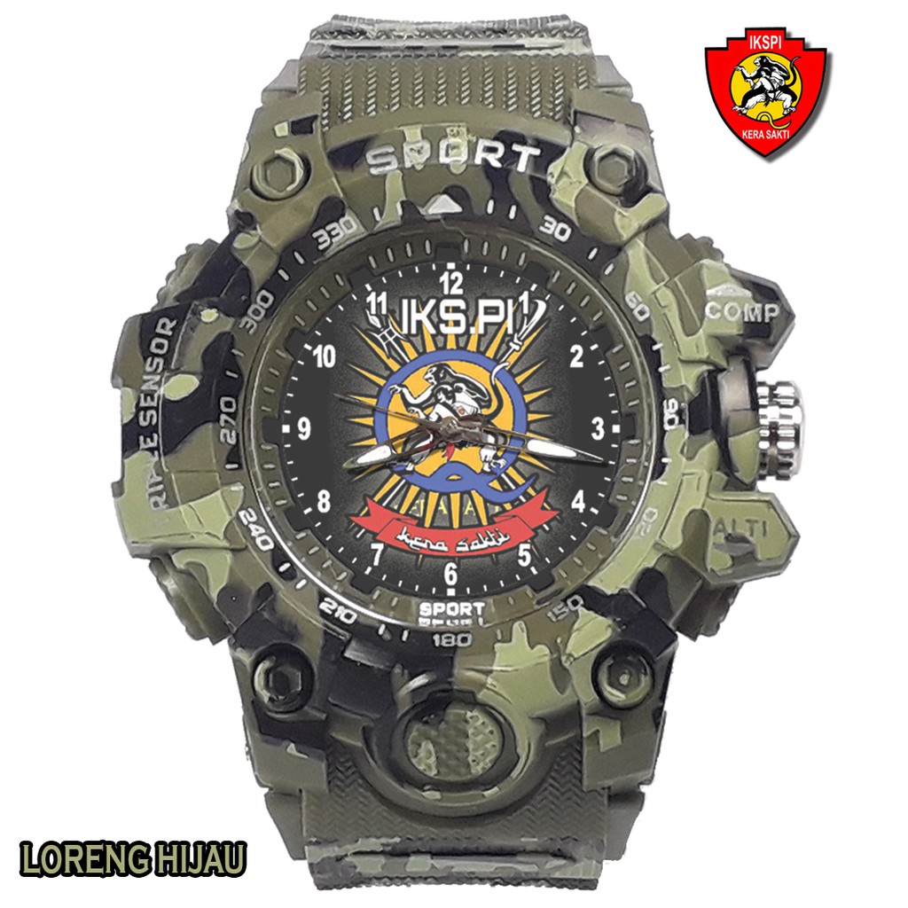(Exclusive) PERGURUAN IKSPI / KERA SAKTI Loreng Army - Motif 15