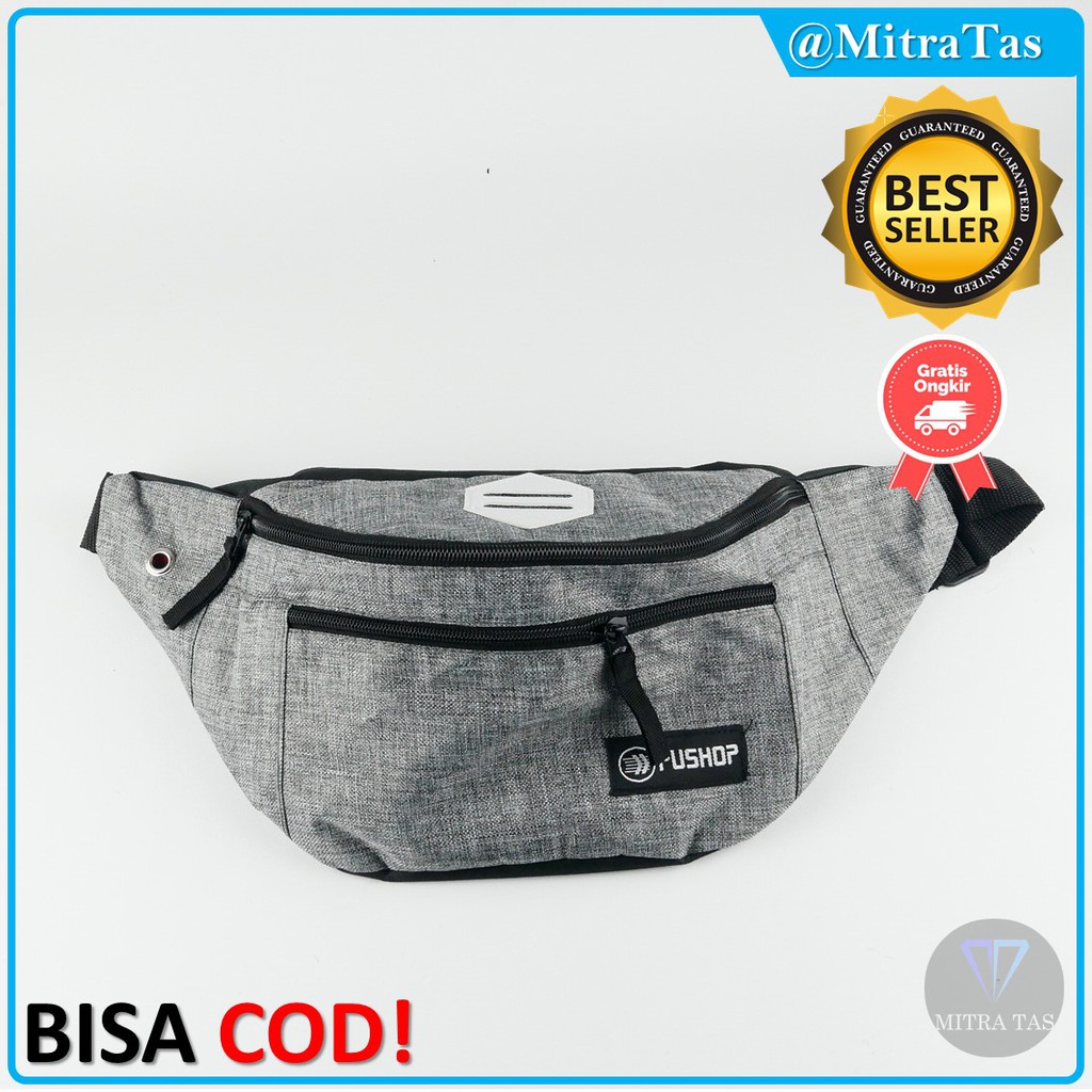 TERMURAH!!! Waist Bag Mitrax Model Korea Colorful! Bahan Canvas Terbaik!