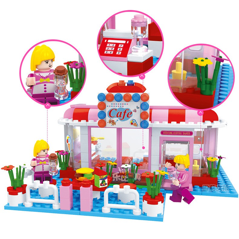 MAINAN BRICK 243PCS CAFE