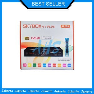 Best Seller Receiver Skybox A1 Plus H.265 Tandberg Power Vu Bisskey AHS