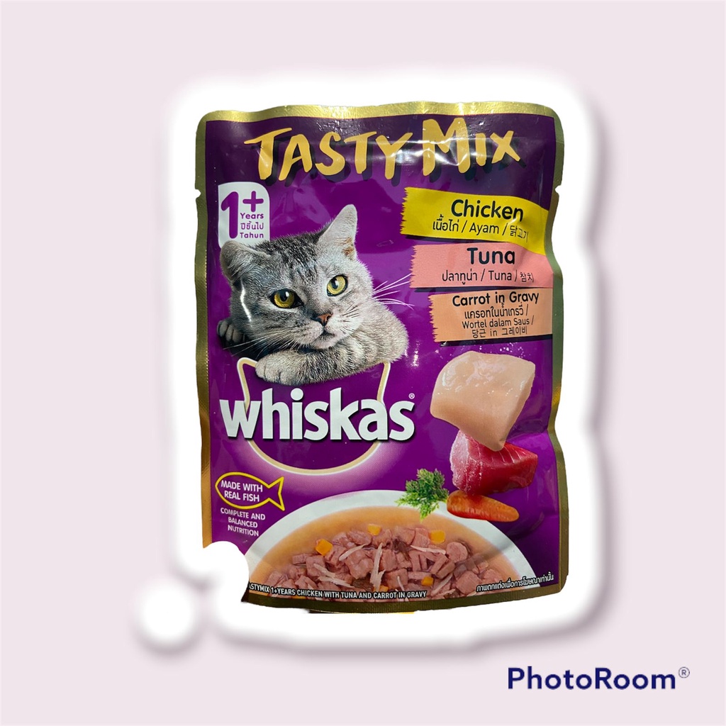 Whiskas TASTY MIX 70gr wetfood