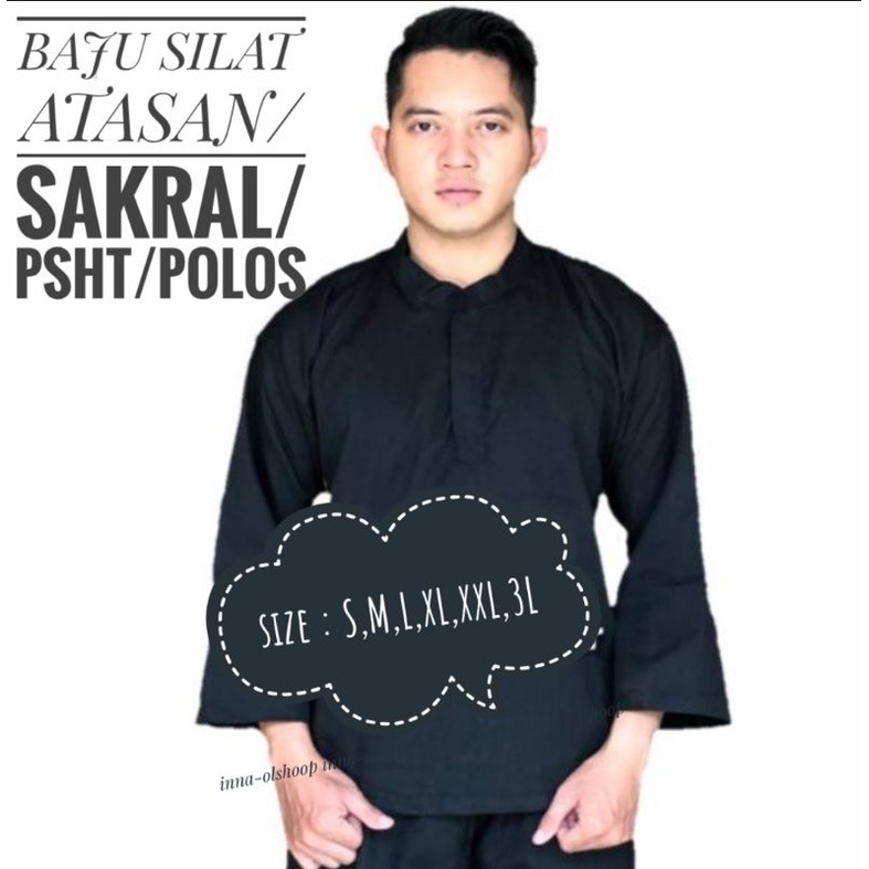 Setelan Baju Silat/Pemula celana sabuk