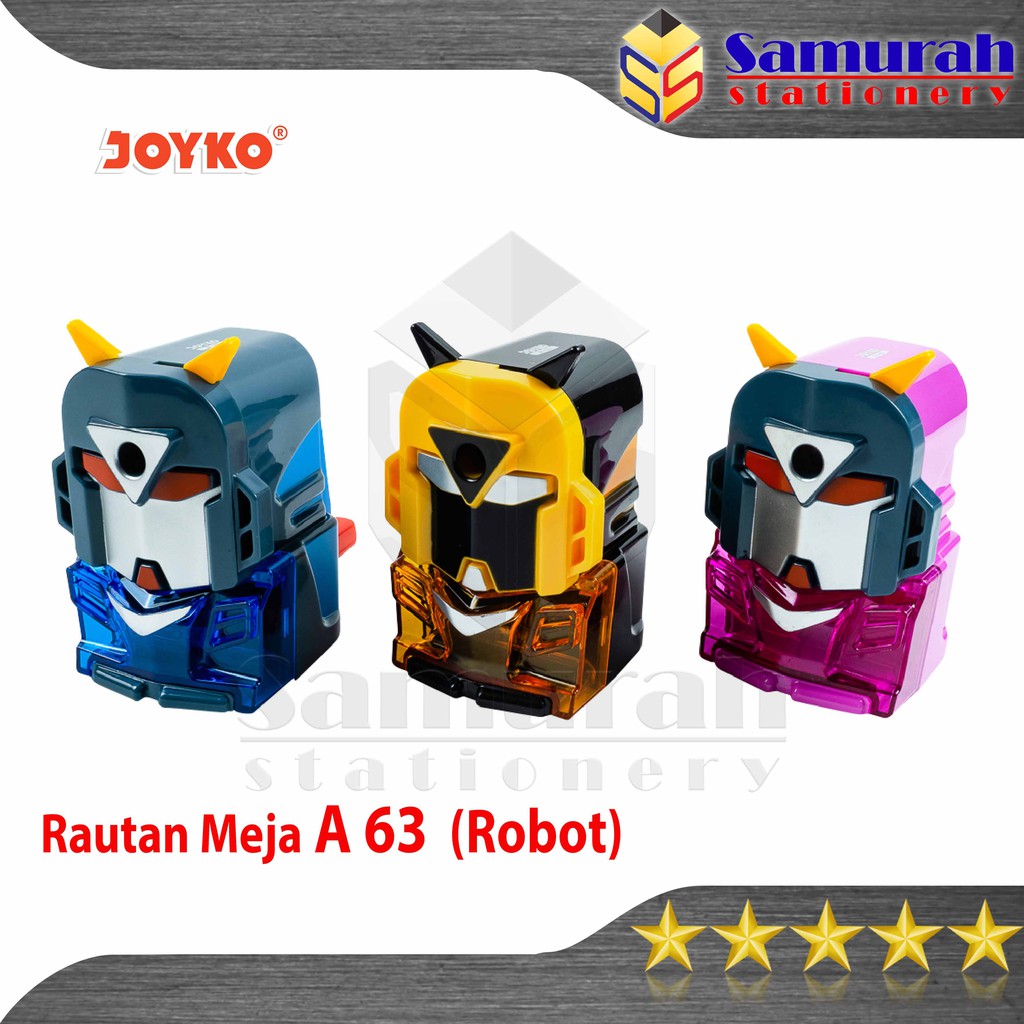 

Rautan Meja Putar Joyko A-63 Robot / A 63 Serutan Duduk / Table Pencil Sharpener A63