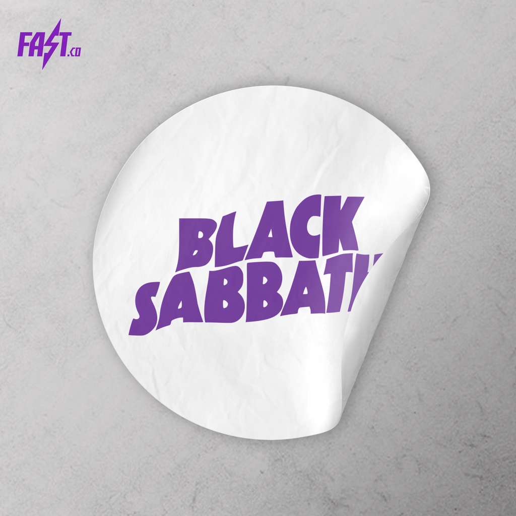 

Black Sabbath Sticker Premium Quality