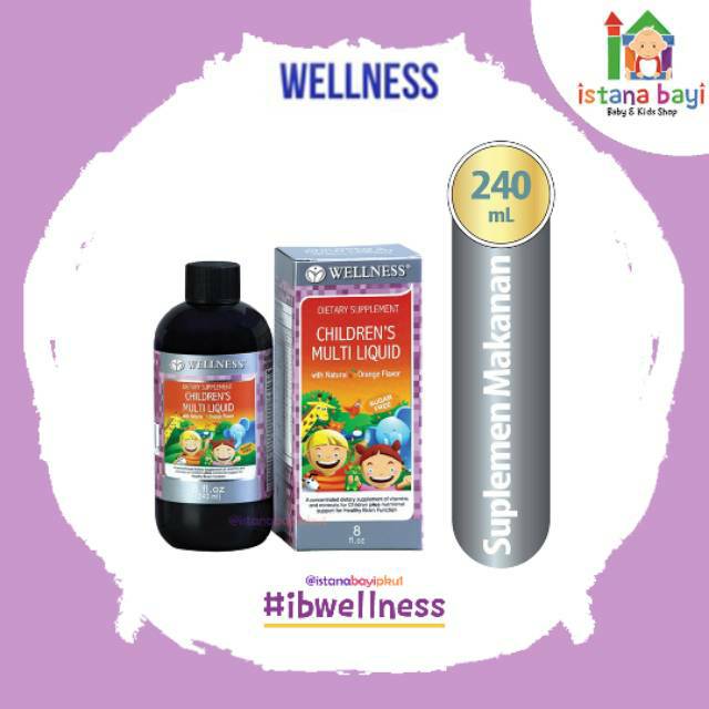 Wellness Childrens Multi Liquid - Multivitamin Anak