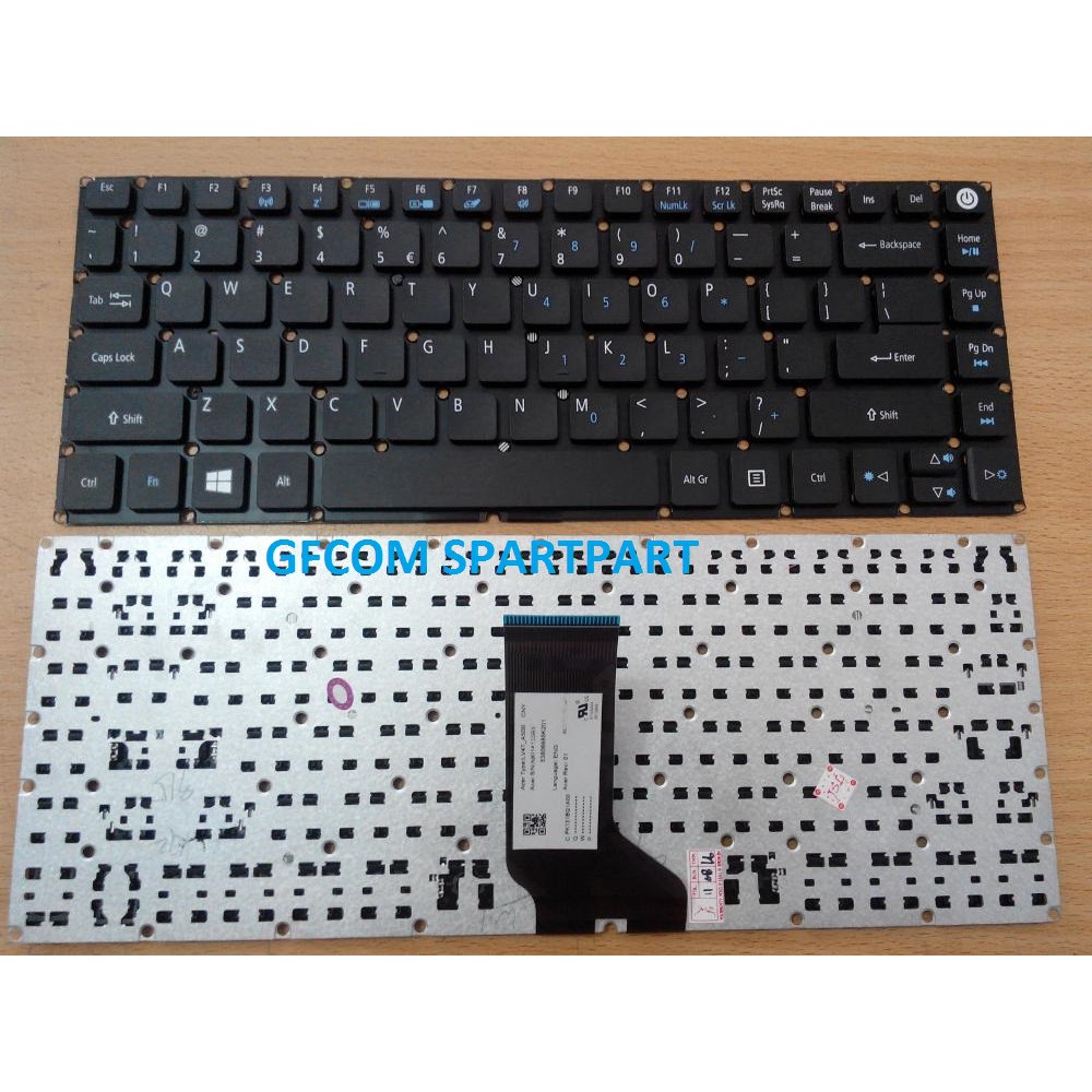 KEYBOARD ACER E5-473  E5-422 E5-432 E5-452G E5-473 E5-474 E5-491G SERIES