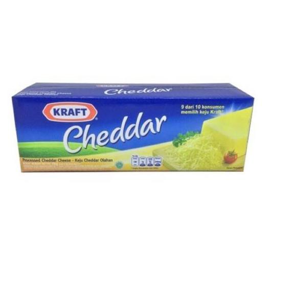 

(TERBARU) (Kemasan Baru) Keju Kraft CHEDDAR Cheese 2kg