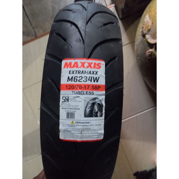 MAXXIS EXTRAMAXX 120/70-17 BAN BELAKANG CB150R VIXION TUBELESS