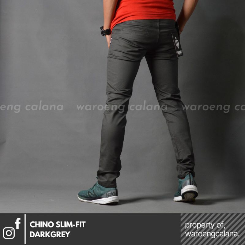 Celana panjang chino selimfit Original IN-ONE ukuran 27.28.29.30.31.32.33.34.
