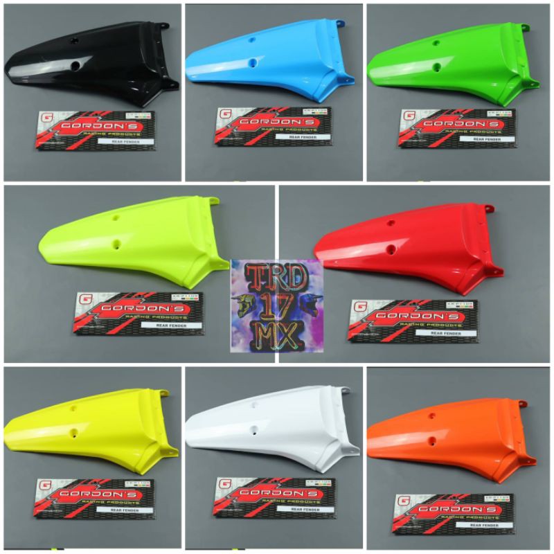 Spakbor belakang klx body gordon slebor belakang klx gordon