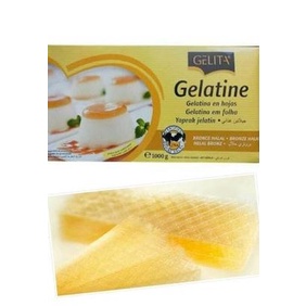 

Gelatin Sheet 150 Lembar Halal 500Gram / Gelatine Lembaran / Gelatine