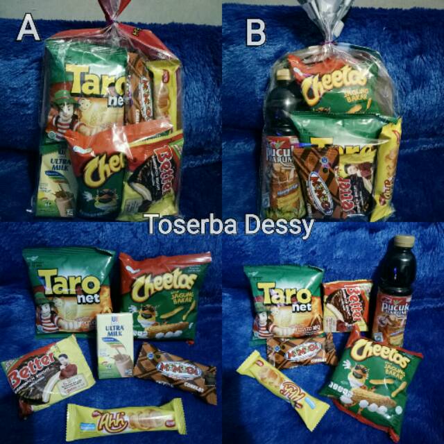 

Paket Snack Ulang Tahun / Bingkisan Snack / Pesta / Kantor / Natal