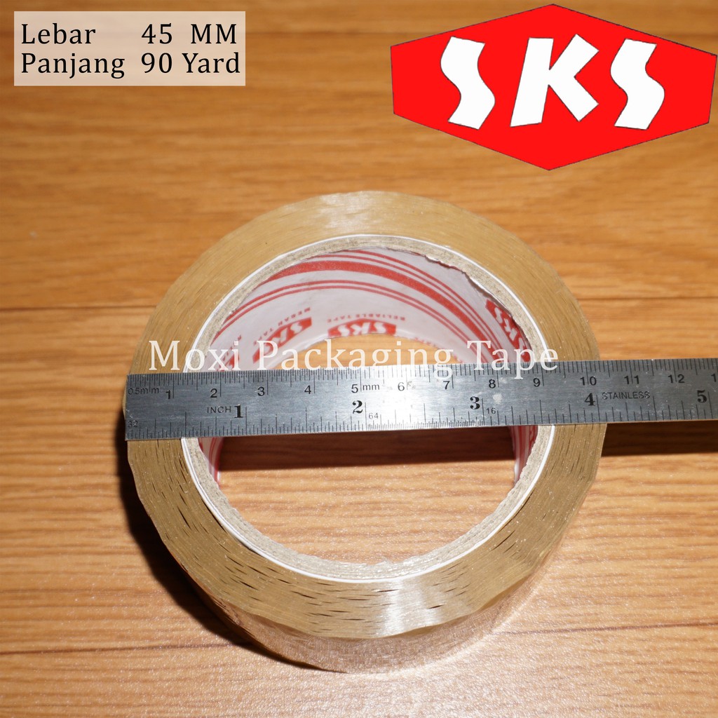 

ATH Lakban Bening / Coklat Dus 90 Yard 2 Inch