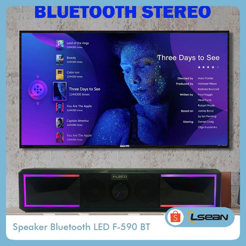 SPEAKER SOUNDBAR TOUCHSCREEN DUAL CONNECTION