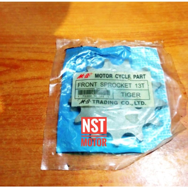 Gear Gir Depan Honda Tiger 2000 Tiger Revo 520 13T High Quality