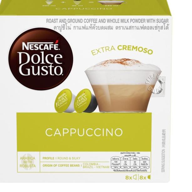 

(. ͡❛ ͜ʖ ͡❛.) Dolce Gusto Cappuccino (LOKAL) - Kapsul Kopi ⚓