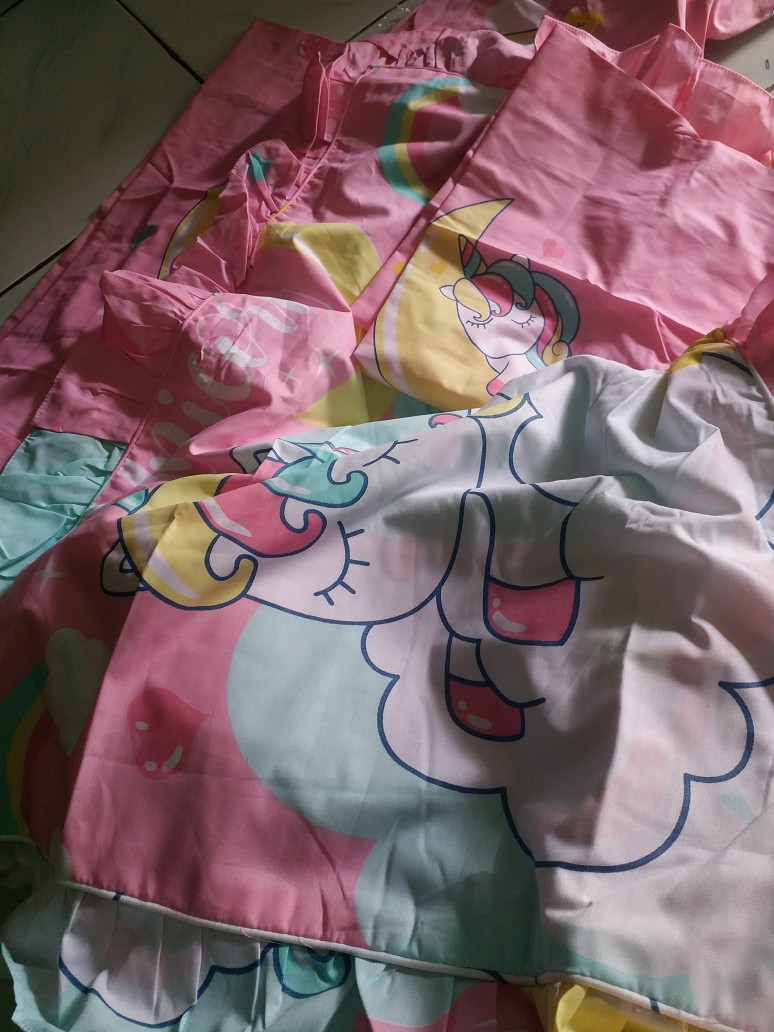 Sprei Rumbai/minnie Mouse/bisa Request Motif Lain