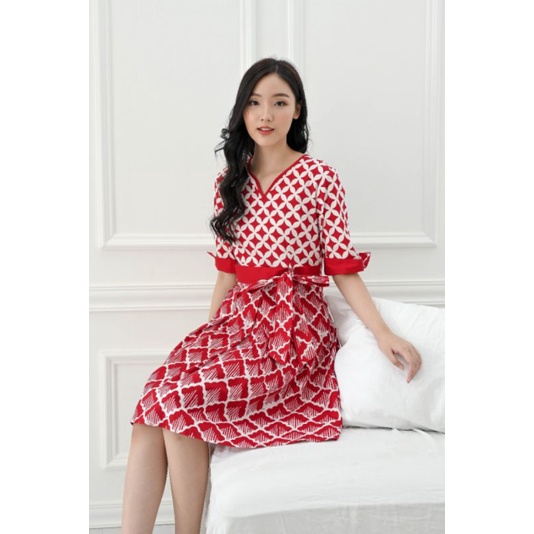 ..DRESS BATIK 263 AAS RED