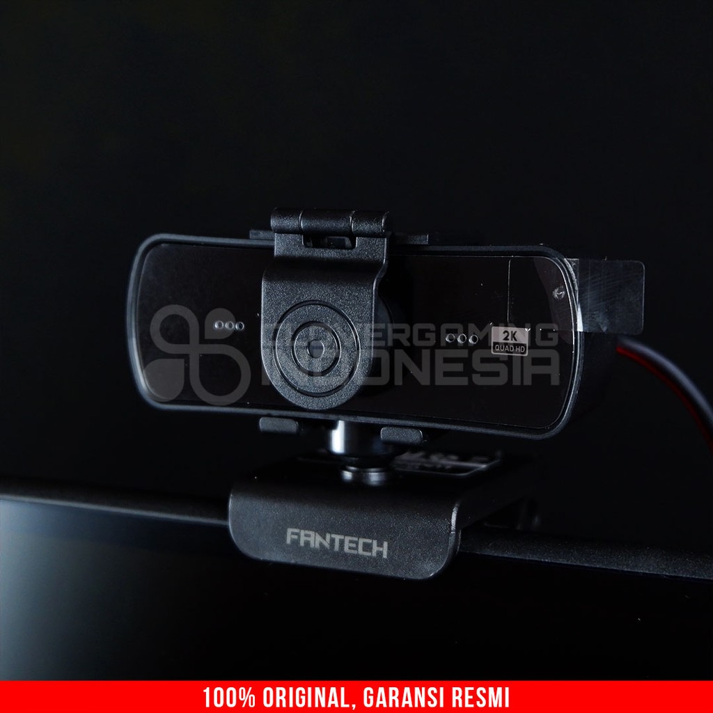 Fantech C30 Luminous QHD 1440P 2K 4MP Webcam - Youtube Live Streaming Streamer Stream