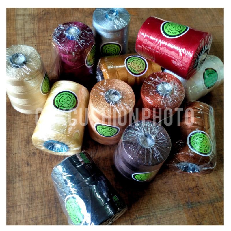 BENANG JAHIT NILON BESAR NO8 - BENANG NYLON NO. 8 - CAP PENITI ORIGINAL