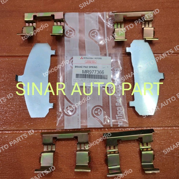 SAP BRAKE PAD SPRING CLIP BRAKE PAD PLAT KUKU MITSUBISI L200 STRADA DOUBLE