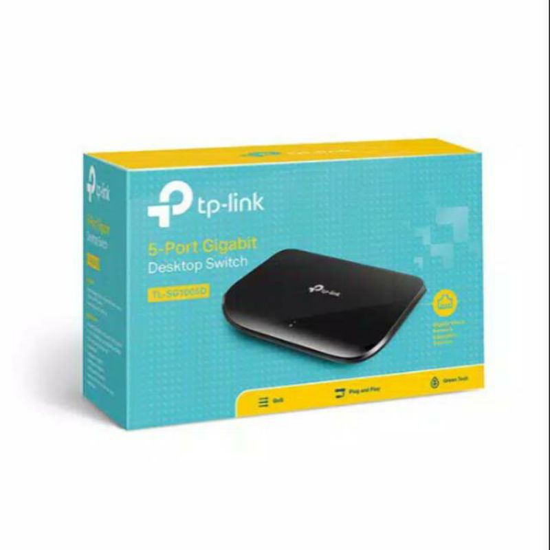 TP LINK TP-LINK TL-SG1005D 5 Port Gigabit Desktop Switch Hub