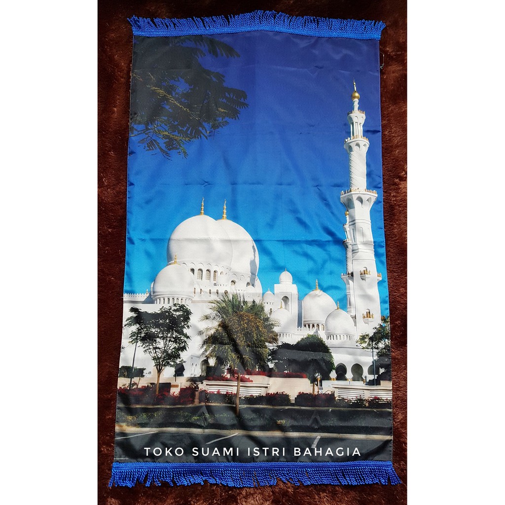 Sajadah New Artsy 01 Sheikh Zayed Grand Mosque Turki Haji Travel Lipat Murah