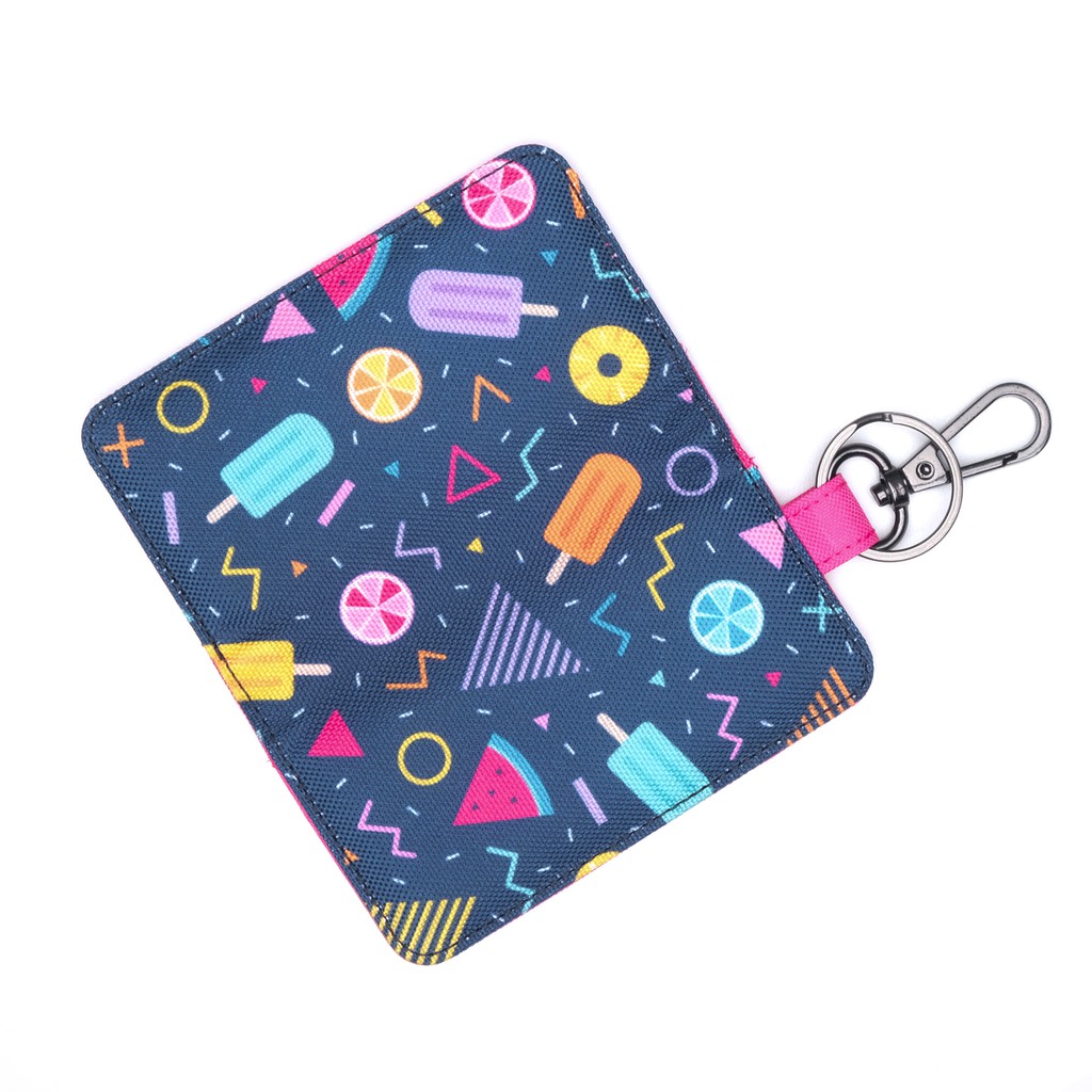 Dompet STNK Mobil Motor Gantungan Kunci Kain Motif Patch